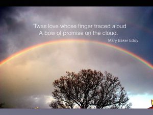 Quote from hymn by Mary Baker Eddy