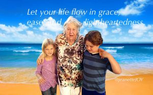 Grace Spiritual Quote by Jeanette JOY Fisher photo